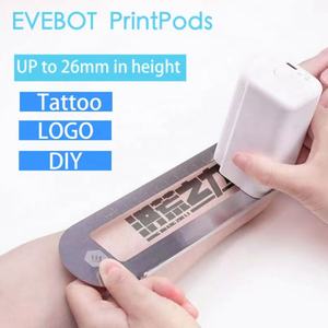 Evebot Printpods 便携式多功能移动 Wifi 纹身喷墨打印机，用于纹身标志标签 - Product Image 6