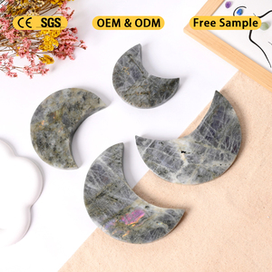 Vente en gros de pierres de guérison en cristal naturel de haute qualité, sculptures en cristal de labradorite pour le Feng Shui - Product Image 5