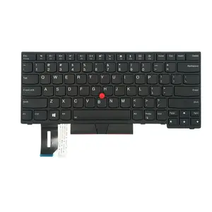 Новая и Оригинальная клавиатура для ноутбука ThinkPad L480 L490 E480 E485 E490 E495 R480 без подсветки