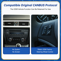 Radio para Auto de 10.25 Pulgadas para BMW Serie 3 E90 E91 E92 E93 2006-2011, Sistema Linux, Estéreo para Auto, Navegación GPS, Reproductor de DVD, IPS, Carplay