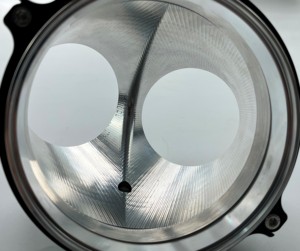 Алюминиевая заготовка с ЧПУ Впускной <span class=keywords><strong>3</strong></span> "- 4" слить с зажимом - Product Image 3