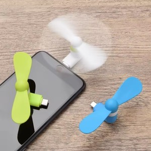 Pour IPhone android Type c pour Samsung Portable 3in1 <span class=keywords><strong>Mini</strong></span> téléphone ventilateur refroidisseur téléphone portable refroidisseur <span class=keywords><strong>accessoires</strong></span> de voyage - Product Image 2