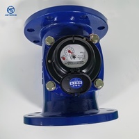 Compteur d'eau numérique en acier inoxydable de qualité industrielle, durable, à haut débit, pour le comptage d'eau des bâtiments commerciaux