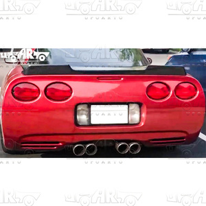 Accessoires extérieurs ABS plastique fibre de carbone ZR1 Style aileron de coffre arrière aile pour Chevrolet Corvette <span class=keywords><strong>C5</strong></span> 1997-2004 - Product Image 4