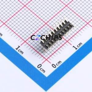 XDZ127-2-10-S-1.0-G1 Pin Header SMD,P=1.27mm Connector 2x10P 1.27mm Pin Header Vertical Mount - Product Image 2