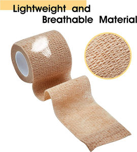 Sport <span class=keywords><strong>Tape</strong></span> Selbst klebendes medizinisches <span class=keywords><strong>Tape</strong></span> für Sport <span class=keywords><strong>Cohesive</strong></span> Bandage Wrap Rolls Athletic <span class=keywords><strong>Tape</strong></span> Klebeband Wrap Vet Stretch Wrap - Product Image 2