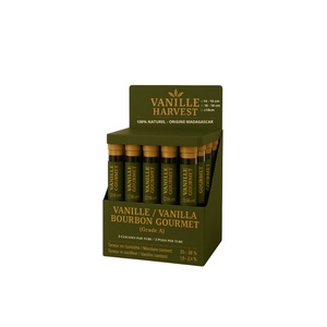 Vanille Harvest 3 gousses en tube de verre, vanilles en gros, 200 tubes, vanille pure en gros - Product Image 4