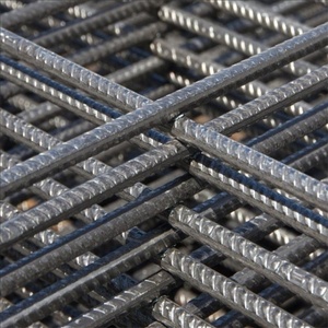 Jaring kawat lasan baja <span class=keywords><strong>Rebar</strong></span> Selandia Baru SE92 / SE82 / SE72 8mm batang baja bergaris 200x200 jala kawat lasan persegi penguat - Product Image 3
