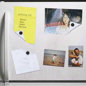 Lámina Magnética Redonda Flexible con Adhesivo para Manualidades, Pequeños Puntos Magnéticos Adhesivos para Pizarra Blanca y Refrigerador - Product Image 5