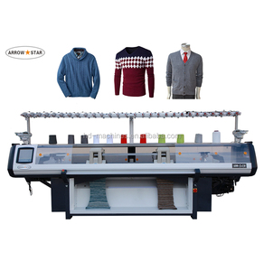 Sản Xuất Cao Computerized Flat Sweater Máy Dệt Kim Double Heads 4 Hệ Thống 80Inch - Product Image 1