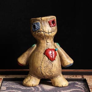 Búp Bê Kinh Dị Nguyền Rủa Đồ Trang Trí Bằng Hương Liệu Halloween Búp Bê <span class=keywords><strong>Voodoo</strong></span> Phun Trang Trí Văn Phòng Để Bàn - Product Image 6
