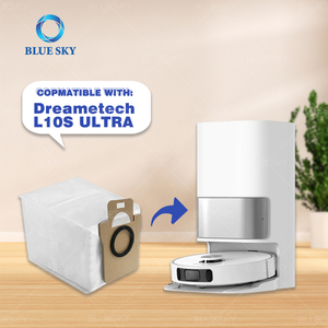 Sac à poussière 3L, accessoires, pièces de rechange pour aspirateur robot Dreametech L10s Ultra L10 Ultra <span class=keywords><strong>Dreame</strong></span> <span class=keywords><strong>S10</strong></span> <span class=keywords><strong>Pro</strong></span> - Product Image 5