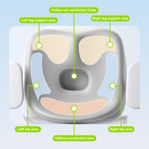 <span class=keywords><strong>Coussin</strong></span> de siège ergonomique Miandao en mousse à mémoire de forme, orthopédique, pour le coccyx, pour la prévention des hémorroïdes, pour siège de voiture - Product Image 4