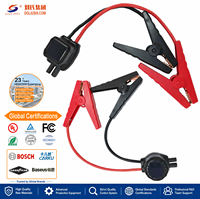 Adaptateur de démarrage d'urgence pour voiture et camion, connecteur EC5, pince crocodile, DC 12V/24V, contacts en cuivre, boîtier UL94-V0 PC/ABS