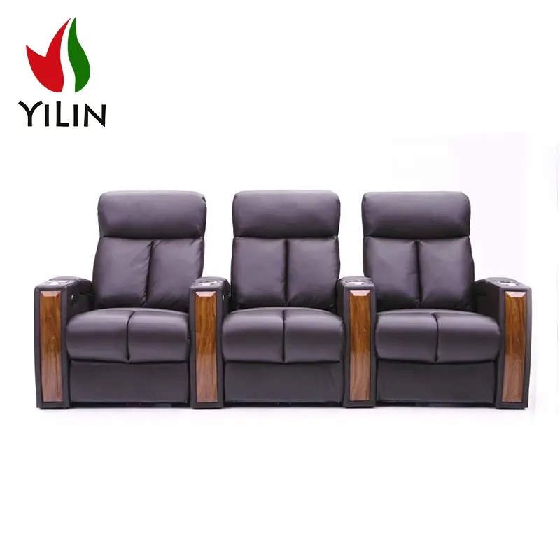 Móveis fabricante luxo Vip teatro cinema cadeira sofá reclinável cinema assento reclinável