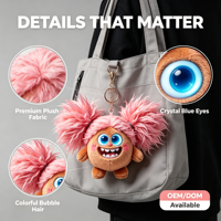 Fabricant de jouets en peluche personnalisés avec IA, OEM, ODM, marque privée, jouets interactifs parlants pour la vente en gros et au détail