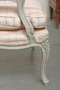 <span class=keywords><strong>Fauteuil</strong></span> d'appoint en velours de luxe pour salon coussin en tissu de couleur blanche avec cadre en bois design de chaise <span class=keywords><strong>inclinable</strong></span> - Product Image 6