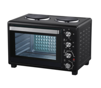 28L Ménage Boulangerie Cuisinière et Maison Cuisson Cuisine Appareil De Cuisine Électrique Cuire Deux Plaque Chauffante Four Avec Mini Cuisinière