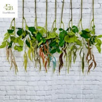 Meistverkaufte 2-Zweige Amaranthus Künstliche Blumen Hängende Dekoration Blattwerk für Blumenarrangements Hochzeit