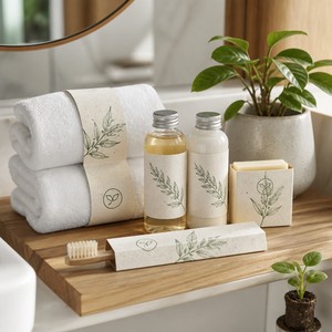 Etichette da scaffale personalizzate in carta seminabile, all'ingrosso, con logo OEM stampato, varie misure, per esposizione in negozi di sapone - Product Image 1