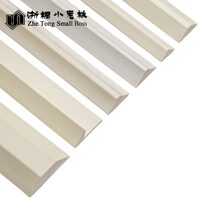 Profilé d'angle triangulaire en PVC Zhe Tong Small Boss pour coffrage, mousse vinyle, joint de finition, bande plastique chanfreinée pour mur en béton
