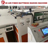 Machine de fabrication de matelas à vis simple pour PE/PP/POE, moteur haute performance pour fibres d'air 4D, fabricant