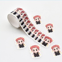 Autocollants décoratifs Washi personnalisés pour la papeterie et le journaling, fabricants de rubans Washi découpés à la forme