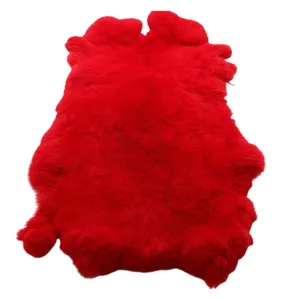 Factory Sale Rabbit Fur Skin Rabbit Fur Pelt Real Fur Material For Clothing