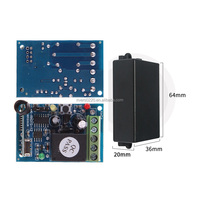 Sakelar Remote Control Nirkabel 12V 433MHz 24 1CH Penerima Sakelar Remote Control Relay RF Nirkabel untuk Kunci Elektronik Nirkabel