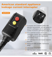 Adaptateur de protection contre les fuites résiduelles RIFENG, norme américaine, 125V 10A/15A, auto-test, ALCI, prises de sécurité électriques