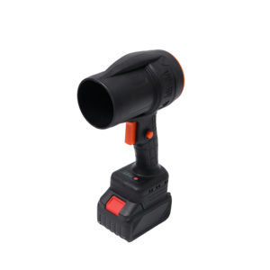 21V Bürstenloser Elektro-Laubbläser 650W Kabelloser Handgehaltener Laubbläser 33000 U/min Hochleistungs-Industrie-Schneefräse mit Selbstverriegelungsschalter - Product Image 1