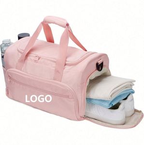 Sac de sport pour femme, petit sac de fitness et d'entraînement avec compartiment à chaussures, sac de sport à séparation humide et sèche - Product Image 1