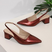 Sandales à plateforme simples et polyvalentes, style tendance, avec une bonne respirabilité, chaussures à talons moyens pour femmes