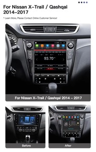 Reproductor Multimedia para Auto con Pantalla Vertical Tesla 4G, Compatible con Cámara de Reversa DVR para <span class=keywords><strong>Nissan</strong></span> <span class=keywords><strong>Qashqai</strong></span> J11 Xtrail T32 - Product Image 2