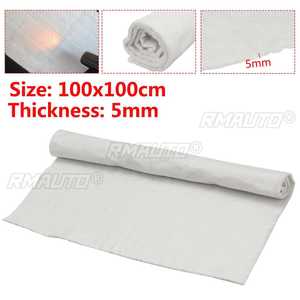 Feuille d'isolation thermique universelle pour silencieux d'échappement de moto, coton insonorisant, couverture isolante, autocollant en mousse isolante - Product Image 4