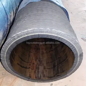 YSS NBR oil fuel suction flexible rubber hose textile Reinforce with Helix Steel Wire 3 inch