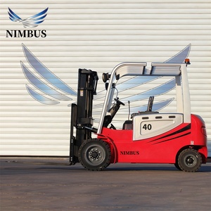 Электрический вилочный погрузчик NIMBUS новой модели, 4 тонны, с опциональным позиционером вил, амортизирующим сиденьем и функцией перегрузки грузов - Product Image 3