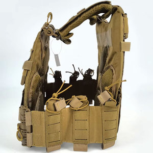 Biểu Tượng Tùy Chỉnh Phát Hành Nhanh Chóng Tấm Tàu Sân Bay Molle Hệ Thống Cơ Thể An Ninh Chiến Thuật Vest Cho Săn Bắn Ngoài Trời Đào Tạo An Toàn - Product Image 4