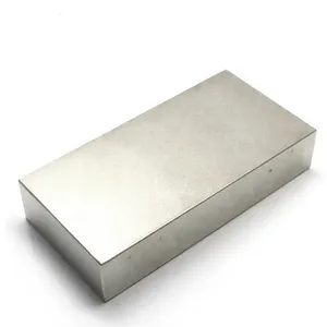 Customized Large Rare Earth N52 Bar Block Magnet 100 x 50 x10 100 x 50 x 20 mm