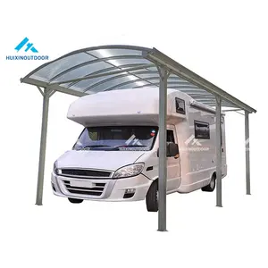 Aluminium metal canopy carport tent solar panel carport system for car parking garages canopies carports kits