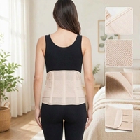 Ceinture de soutien de grossesse 3 en 1 entièrement réglable avec crochets et boucles détachables pour corriger la posture pendant la grossesse et soutenir l'abdomen