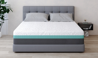 Matelas en mousse à mémoire de forme 12 pouces Queen King Size Visco Gel Ressort 30cm Rouleau de matelas en mousse pure ferme dans une boîte Colchon Custom