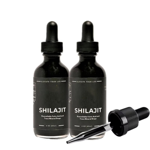 Gouttes de Shilajit Purifié Naturellement, Acide Fulvique, Extrait de Résine de Shilajit, Shilajit Liquide Pur de l'Himalaya, Fabrication OEM sous Marque Privée - Product Image 1
