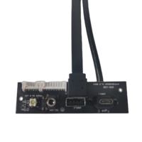 Placa base electrónica de consumo PCB USB3.0, Cable montado en el Panel frontal, HUB, interruptor de alimentación, extensión de reutilización de unidad flexible
