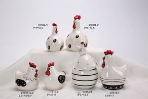 Peinture colorée Céramique Mignon animal <span class=keywords><strong>Oeuf</strong></span> pot <span class=keywords><strong>de</strong></span> bonbons et pot à biscuits et pot <span class=keywords><strong>de</strong></span> <span class=keywords><strong>chocolat</strong></span> - Product Image 2