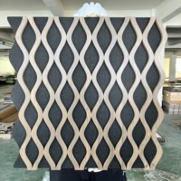 Nouveau style de panneau acoustique décoratif mural en MDF de forme spéciale pour bureau de direction