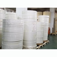 Rouleau de fond de gobelet en papier enduit PE à paroi unique de haute qualité Prix d'usine de gros Bonne qualité pour l'utilisation de l'eau minérale