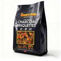 Sac tissé en PP personnalisé pour charbon de bois, briquettes et briques de carbone, impression par gravure, 3kg, 5kg, 10kg, vente en gros
