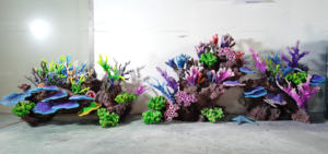 Groothandel Kunstmatige Koraal van Hars, Zwarte Koraal, Rode Koraal, Steen Koraal, Koraalrif voor Kunstmatig <span class=keywords><strong>Aquarium</strong></span> met Koraalrifverlichting - Product Image 5