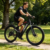 Vélo de montagne électrique puissant pour adultes avec moteur 350W, batterie 36V, autonomie hors route disponible, vélo de montagne électrique